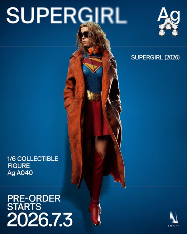 INART Supergirl (2026) collectible figure