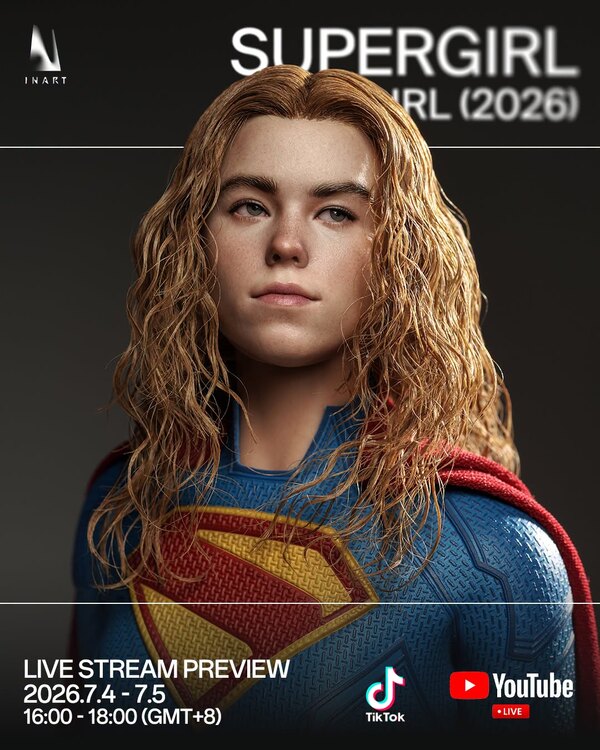 INART Supergirl (2026) collectible figure
