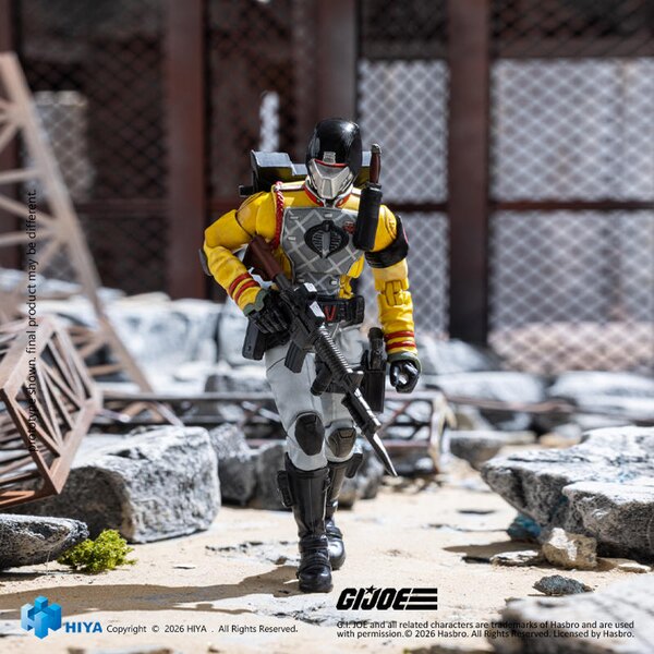 Hiya Toys Exquisite Mini Series G.I.Joe Crimson Guard Figure