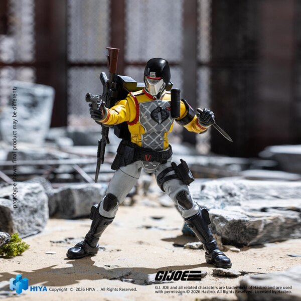 Hiya Toys Exquisite Mini Series G.I.Joe Crimson Guard Figure