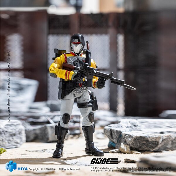 Hiya Toys Exquisite Mini Series G.I.Joe Crimson Guard Figure