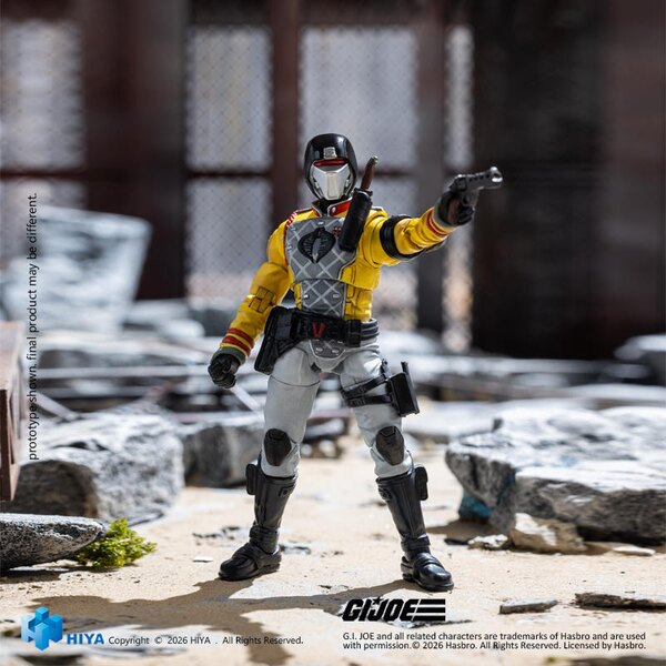 Hiya Toys Exquisite Mini Series G.I.Joe Crimson Guard Figure