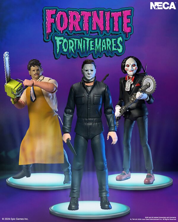 NECA Fortnitemares Action Figures