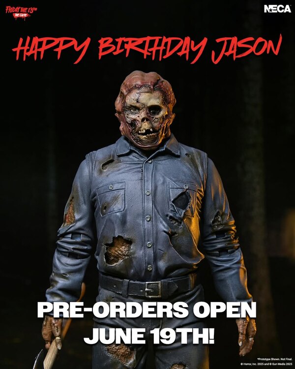 NECA Friday The 13th The Game Jason Figure Preview