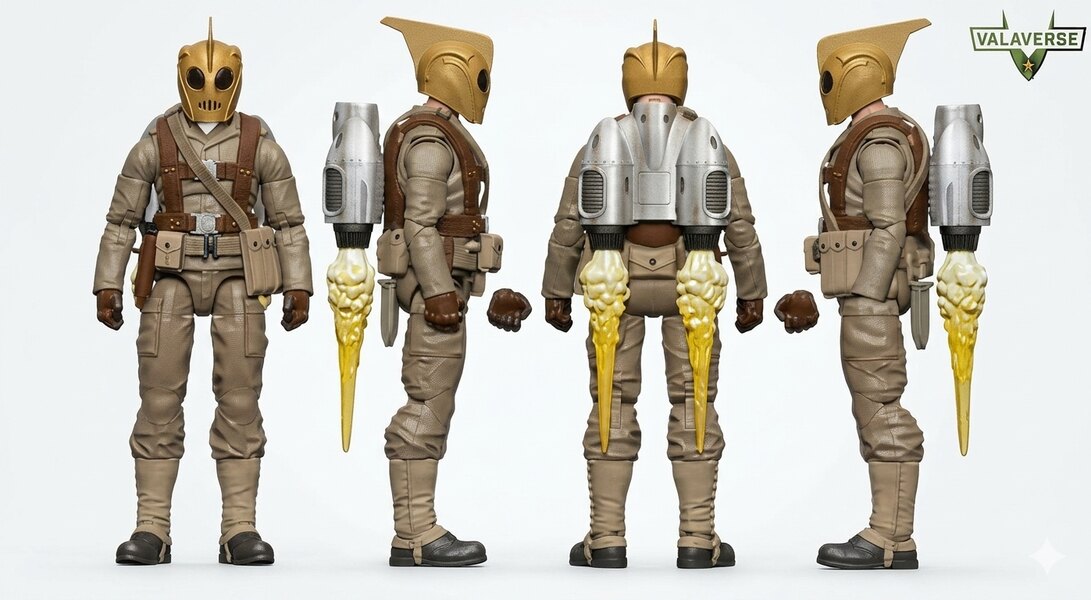 The Rocketeer figure from Valaverse