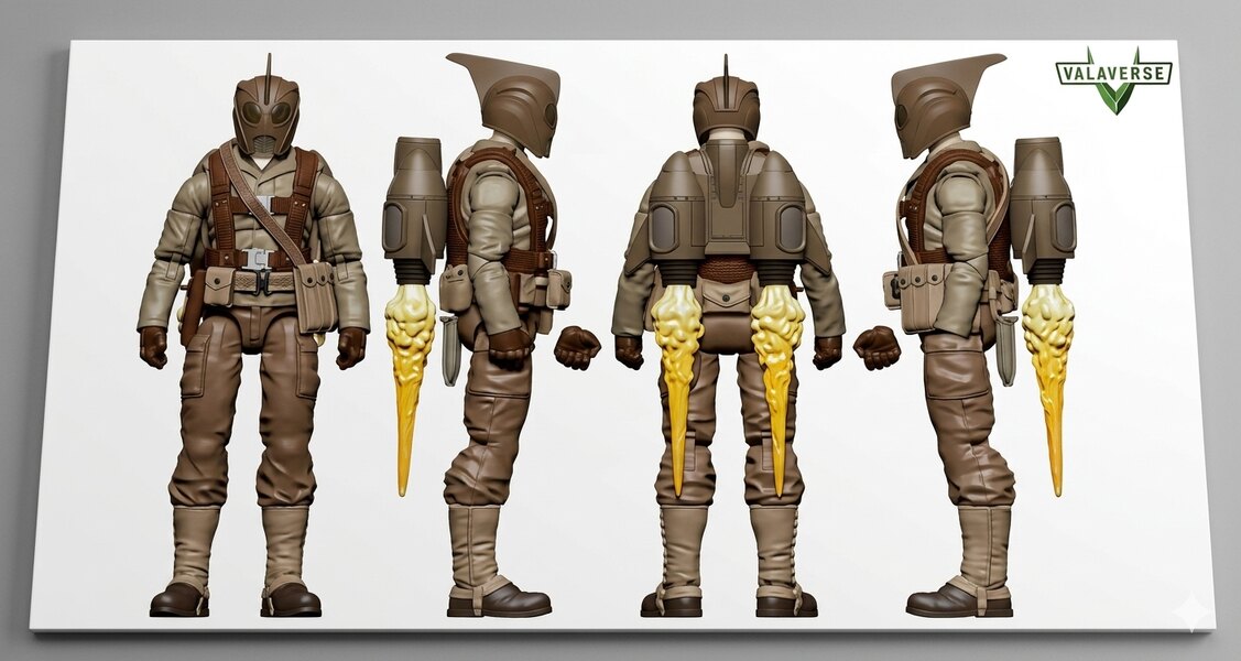 The Rocketeer action figure