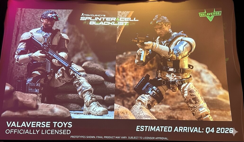 Final showcasing of Splinter Cell figure