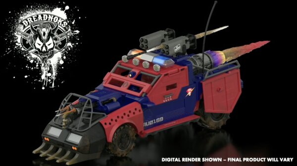 2026 SDCC - Better Look At The G.I. Joe Classified Made-To-Pre-Order Dreadnoks Thunder Machine Digital Render