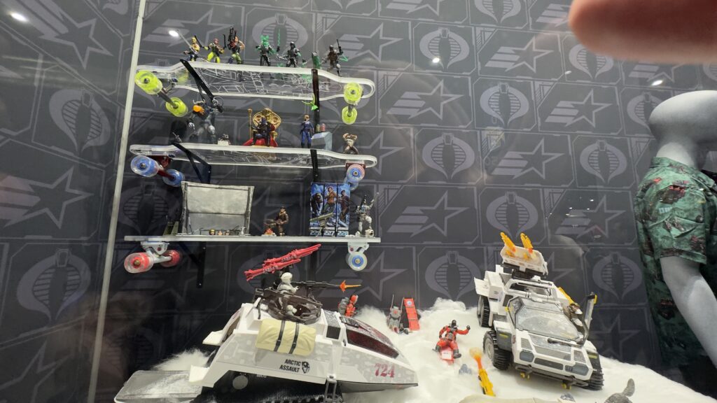 Hasbro booth G.I. Joe Classified Series display at San Diego Comic-Con 2026