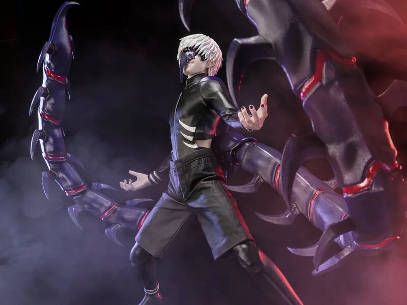 Pre-Order Alert: Rocket Toys Tokyo Ghoul Ken Kaneki (Battle Clothes Ver.) 1/6 Scale Action Figure (With Bonus)