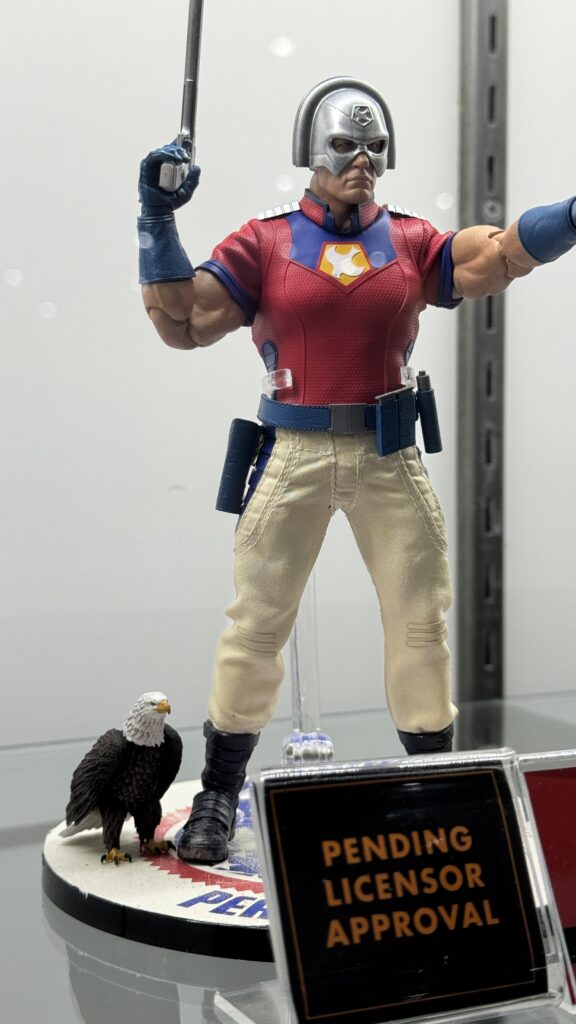 Mezco One:12 Collective Peacemaker and Eagly reveal at SDCC 2026