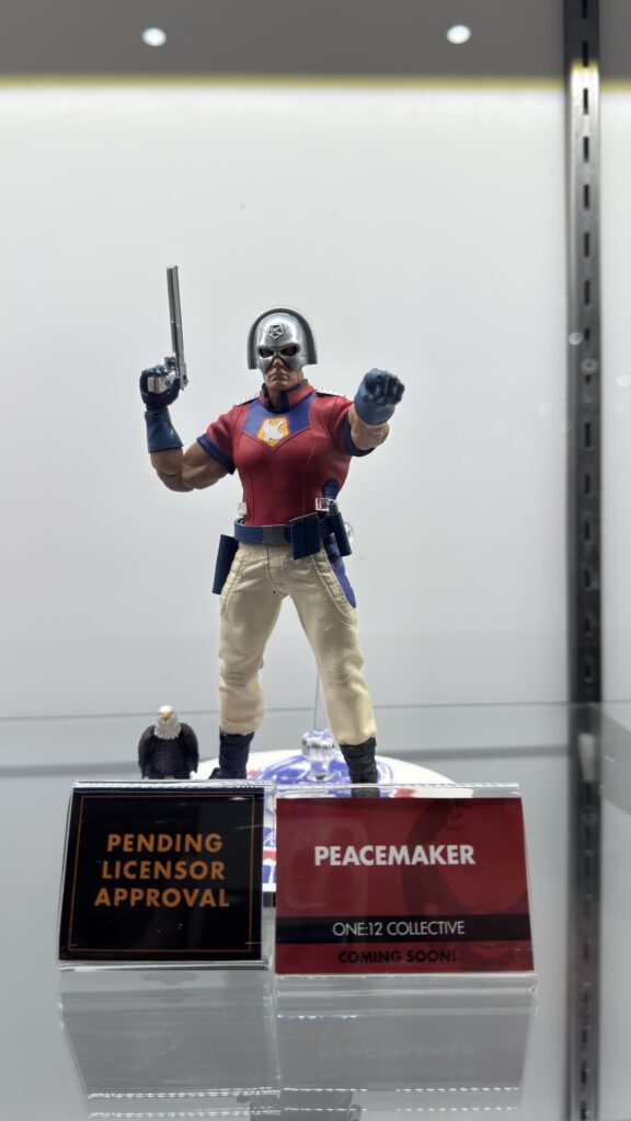 Mezco One:12 Collective Peacemaker and Eagly reveal at SDCC 2026