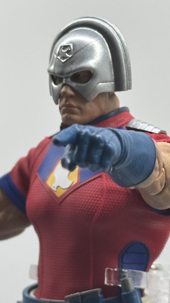 Mezco One:12 Collective Peacemaker and Eagly reveal at SDCC 2026