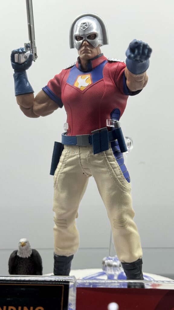 Mezco One:12 Collective Peacemaker and Eagly reveal at SDCC 2026