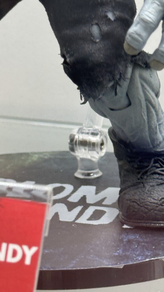 Close-up of the Mezco One:12 Collective Solomon Grundy figure at SDCC 2026