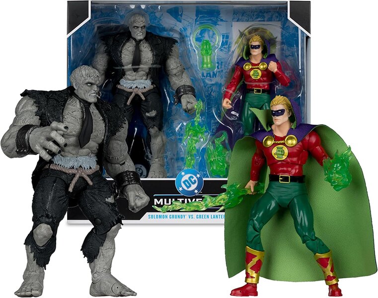McFarlane Toys DC Multiverse Solomon Grundy vs Green Lantern Figure 2-Pack (JSA)