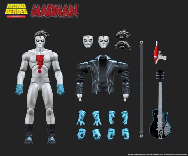 LooseCollector x Executive Replicas Iconic Heroes Series Deluxe Madman Action Figure