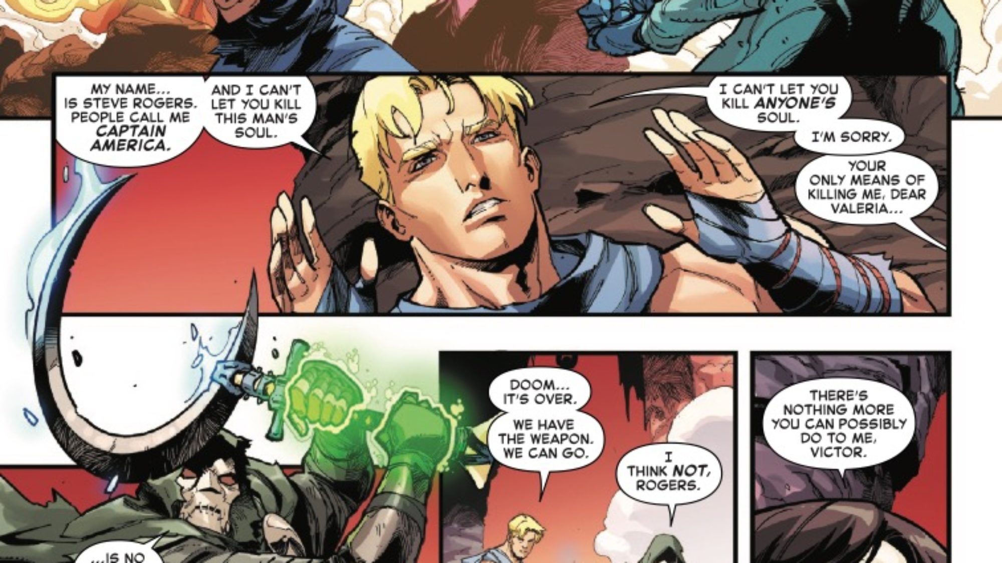 Captain America #14 Preview: Cap and Doom