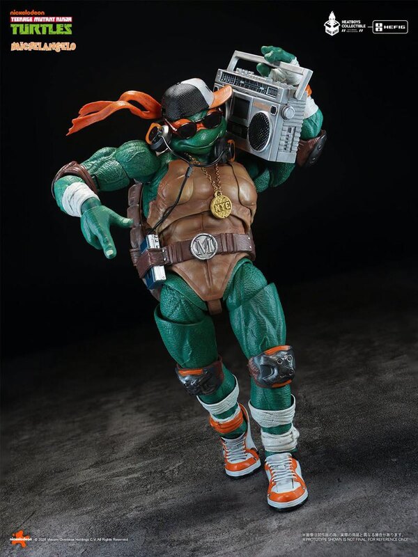 Pre-Order Alert: Heatboys Hefig Series TMNT Michaleangelo 1/9th Scale Action Figure (Deluxe and Standard Edition)