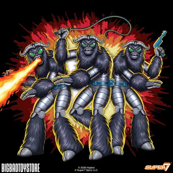 BBTS Exclusive G.I. Joe Fatal Fluffy From Super7