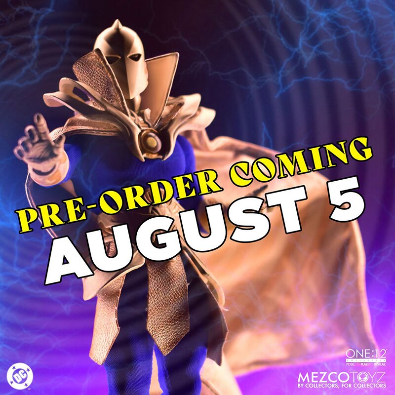 Mezco Toyz One:12 Collective DC Comics Dr. Fate Figure Pre-Order Coming August 5th