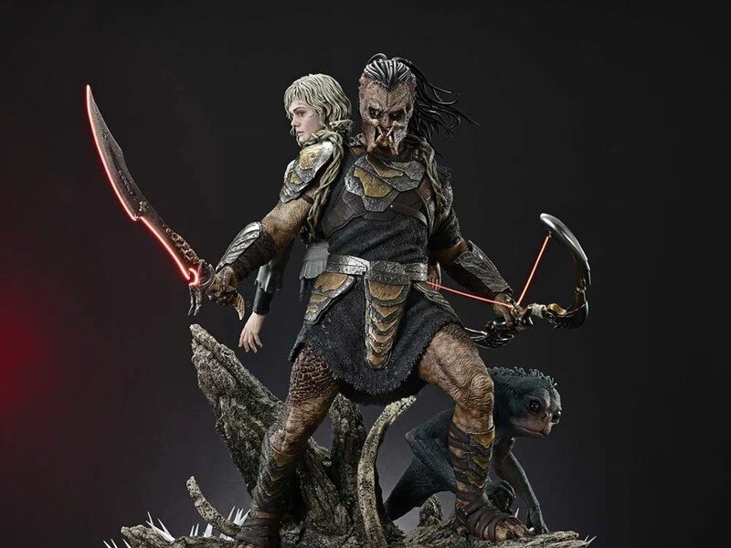Predator: Badlands Dek & Thia Statue - Image 1