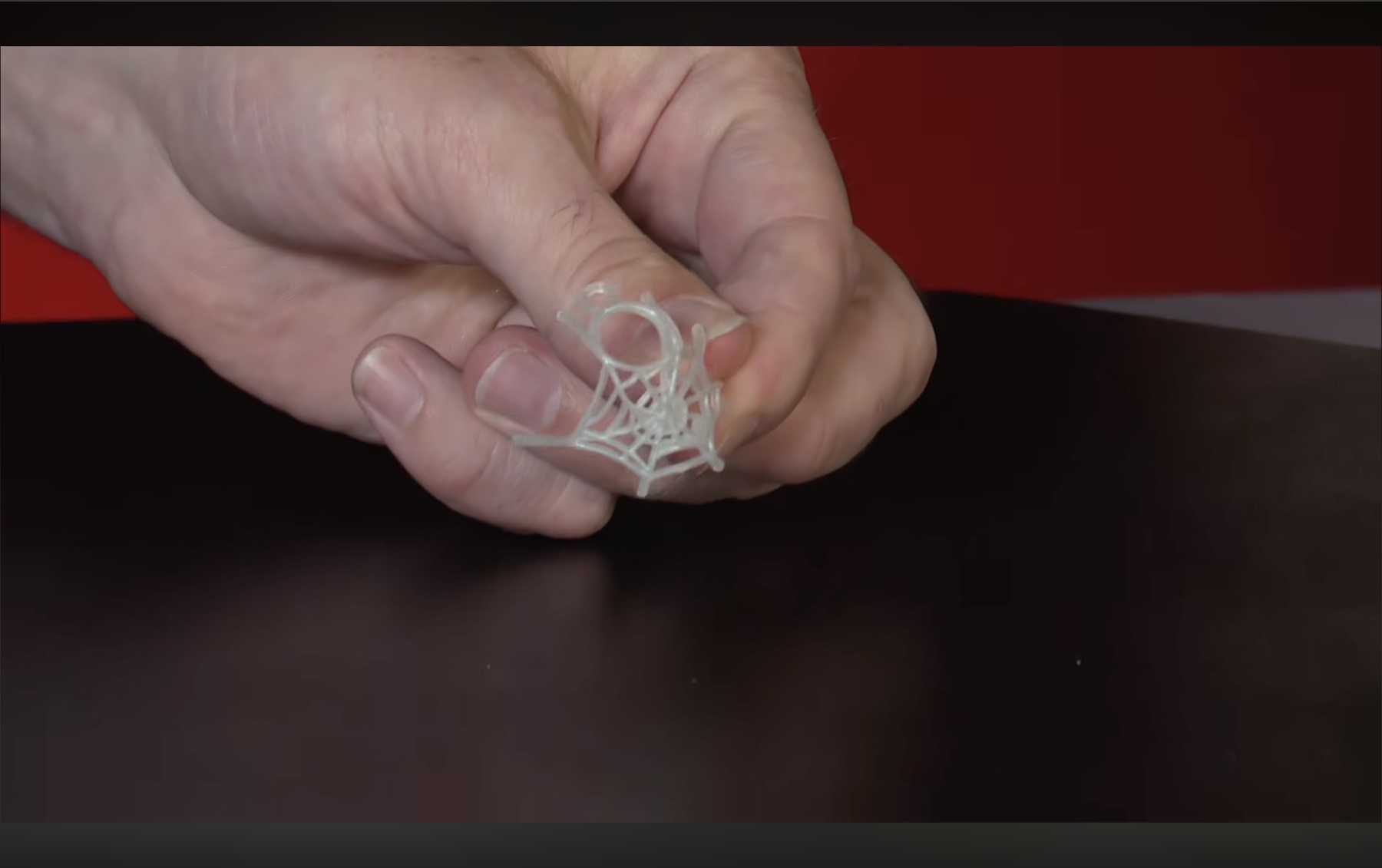 Marvel Legends Spider-Man web accessory close-up