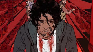 Click through for an exclusive preview of the new Image Comics series Vampire on Aisle 6.